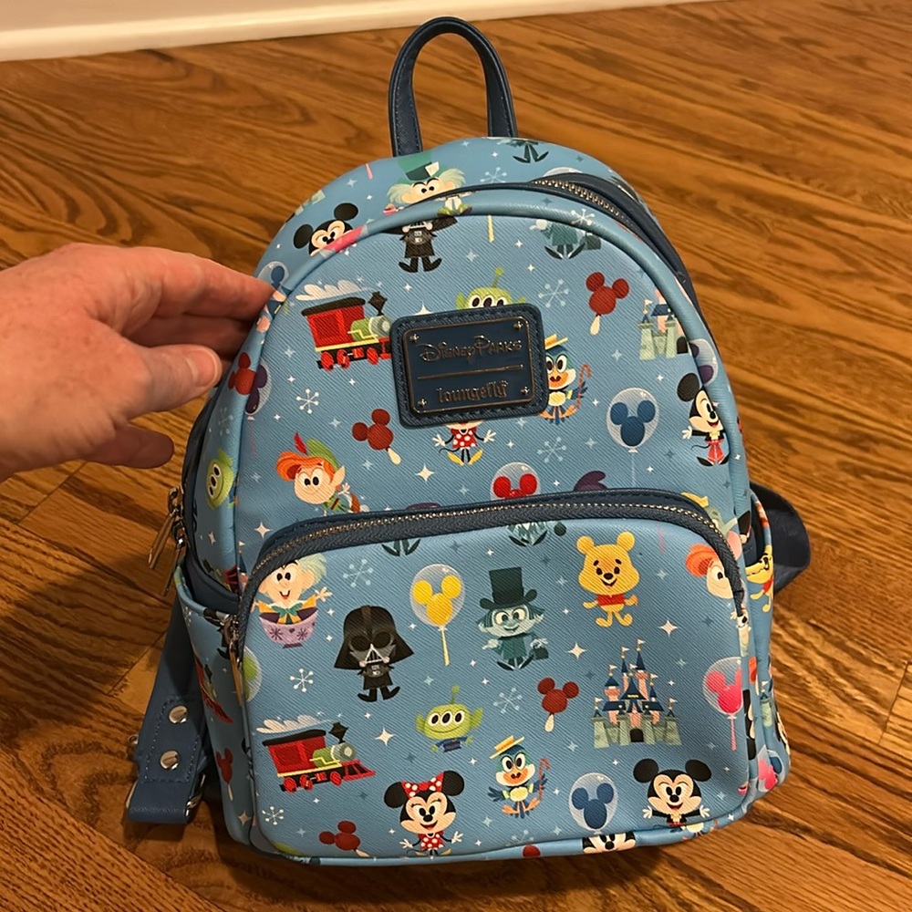 Disney Parks Loungefly *Retired* Chibi Icons 2022 mini backpack